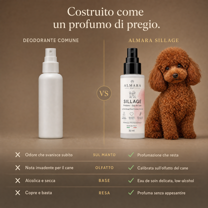 Almara Sillage — un profumo di pregio, non un deodorante