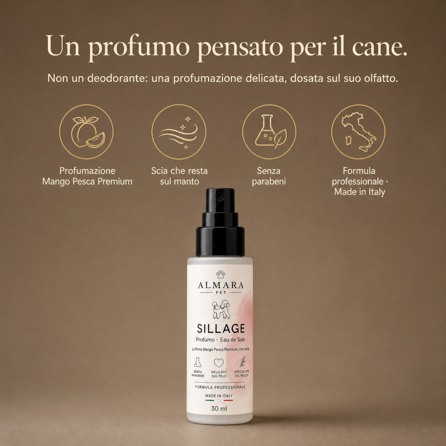 Almara Sillage — un profumo pensato per il cane