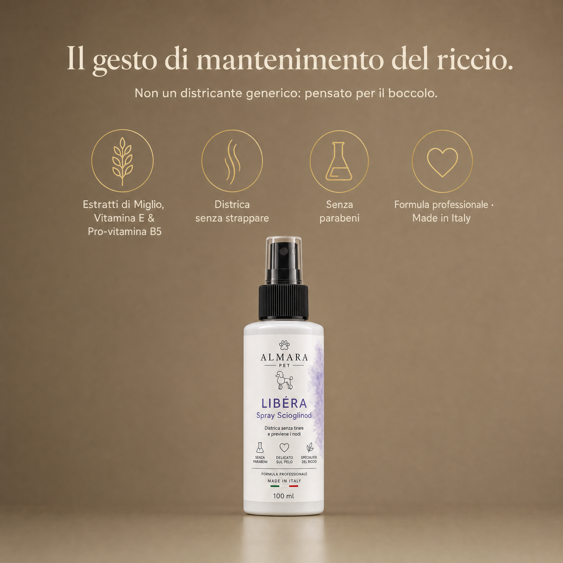 Almara Libéra — mantenimento del riccio