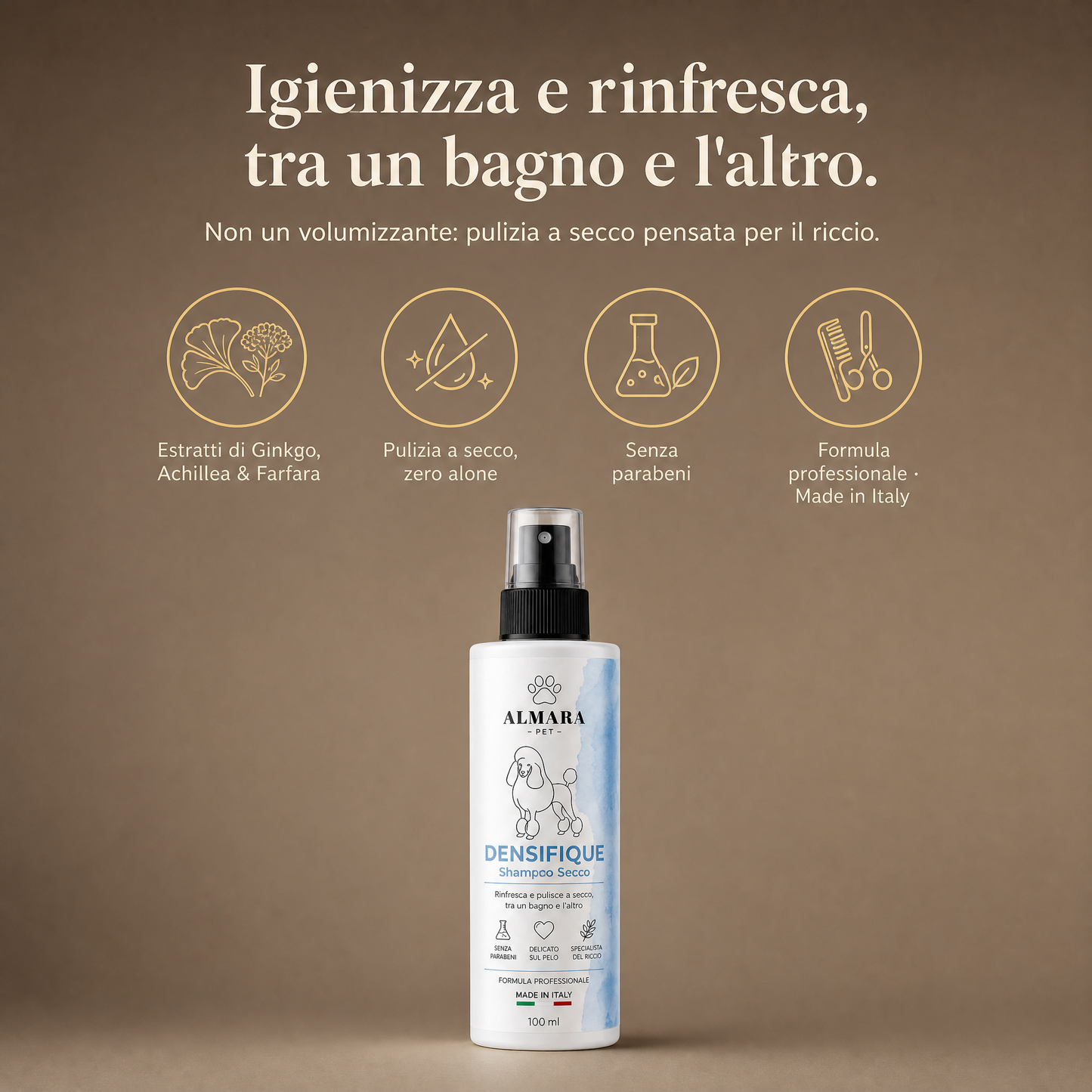 Almara Densifique — igienizzante e rinfrescante