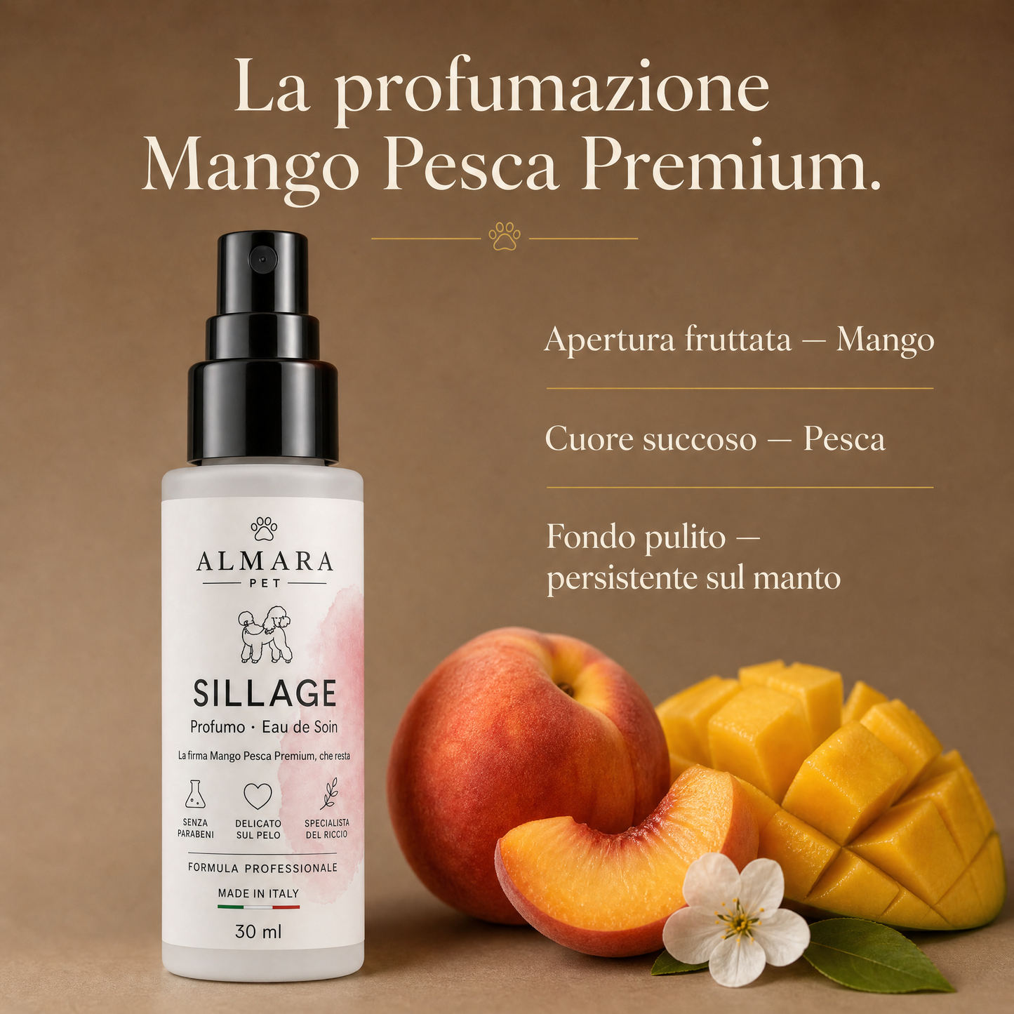 Almara Sillage — profumazione Mango Pesca Premium