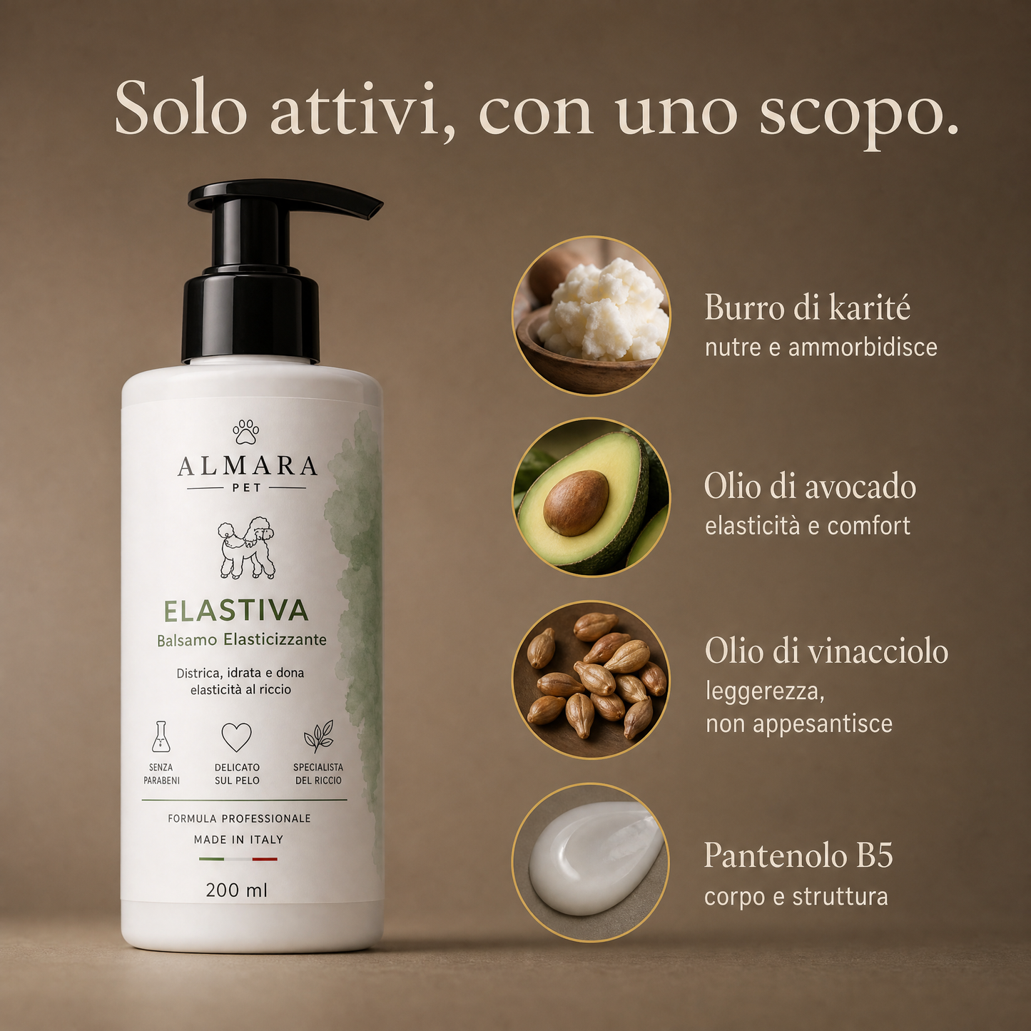 Almara Elastiva — ingredienti