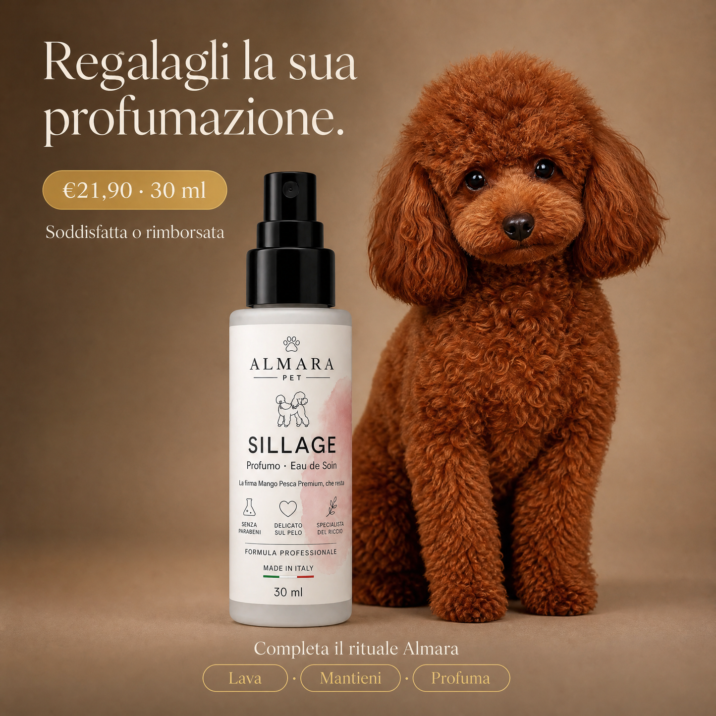 Almara Sillage — regalagli la sua profumazione, 30 ml
