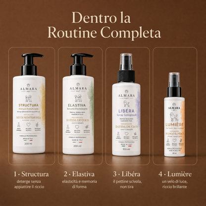 Dentro la Routine Completa · Kit + Lumière — 4 prodotti