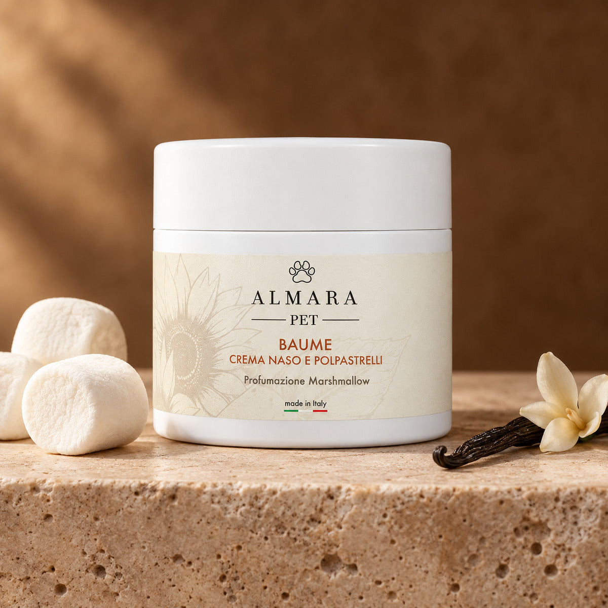 Almara Pet Baume – Crema protettiva naso e polpastrelli, vasetto