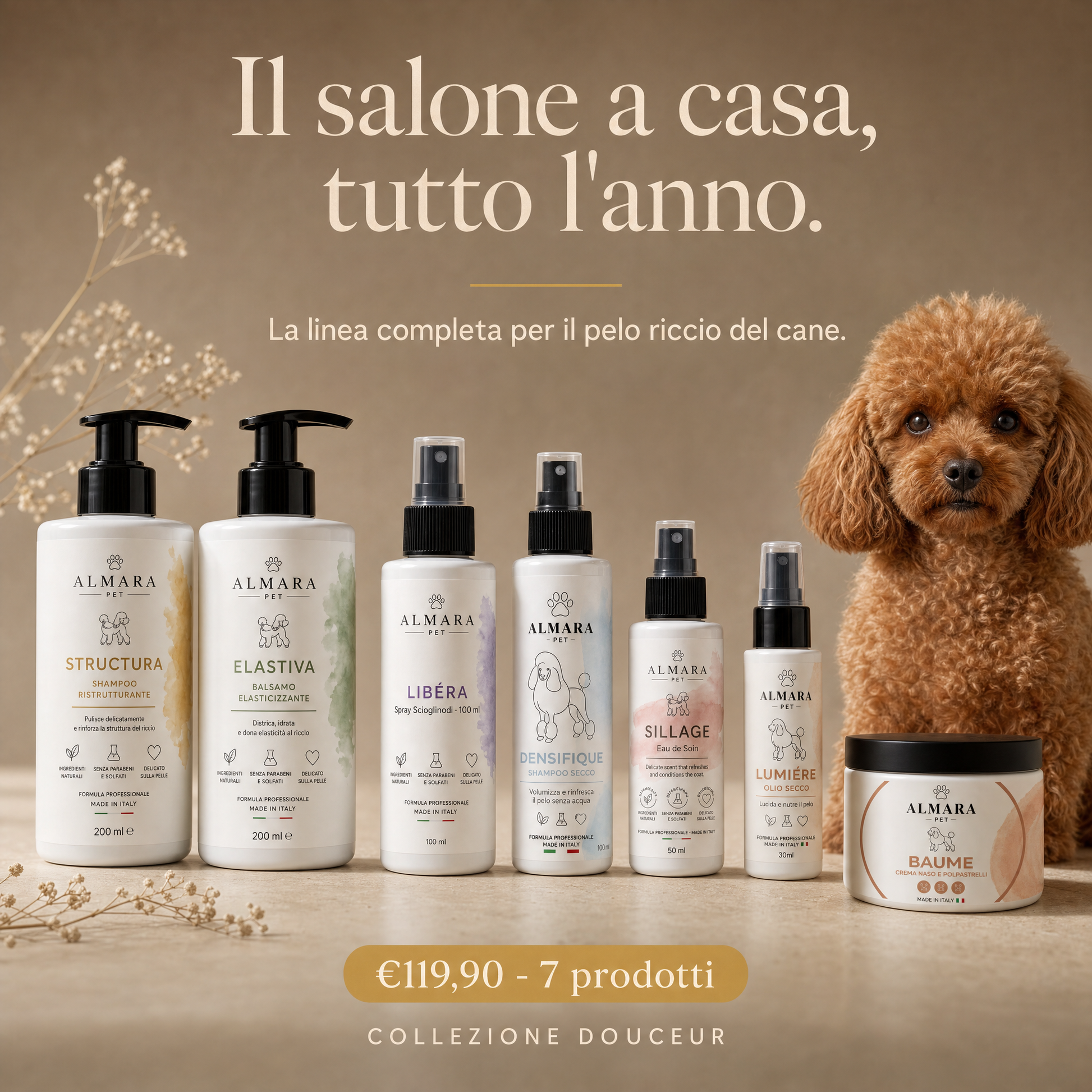 Collezione Douceur Almara - il salone a casa tutto l'anno