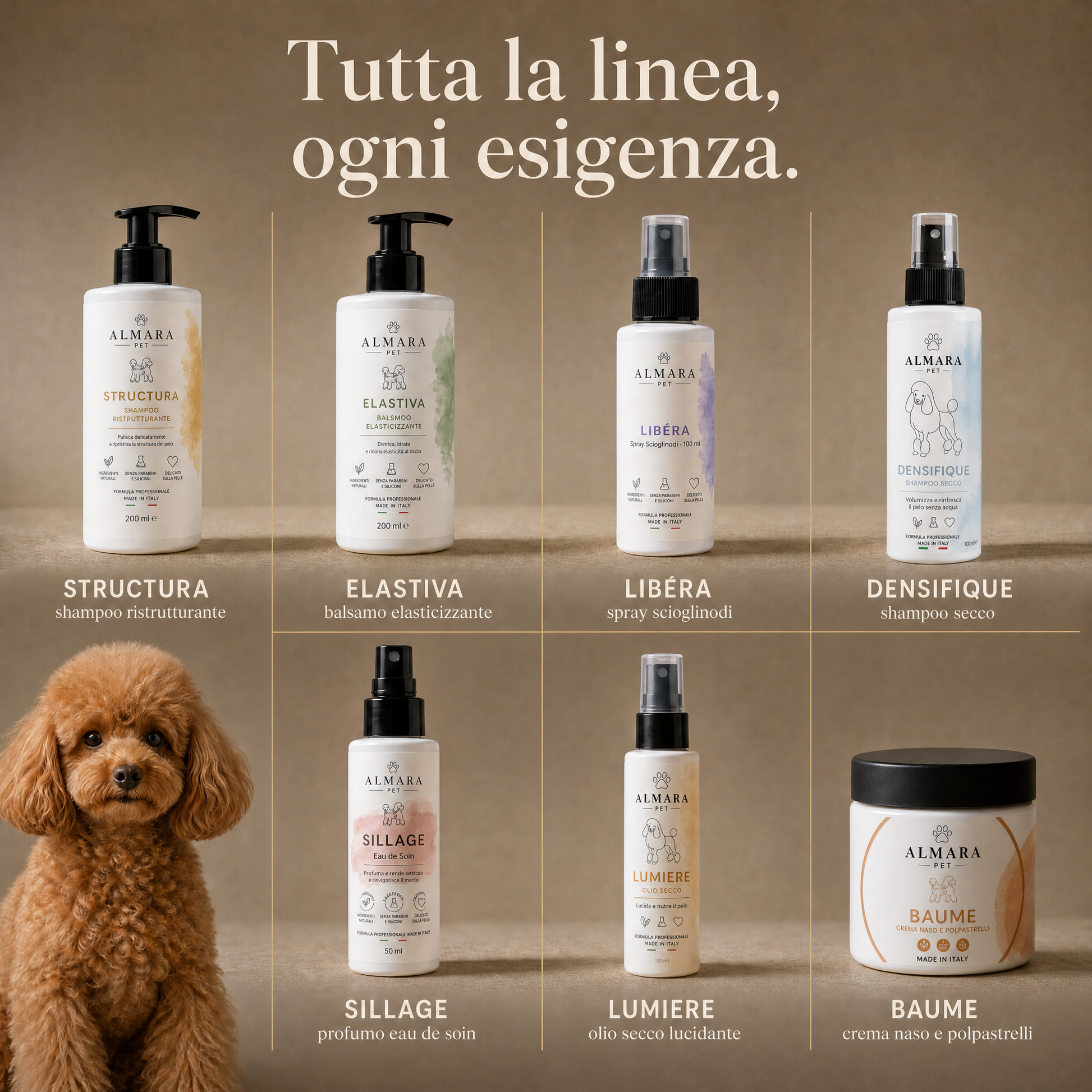 Almara Collezione Douceur — tutta la linea, ogni esigenza