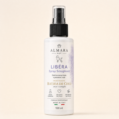 Almara Libéra — spray scioglinodi, Batida de Coco, 100 ml