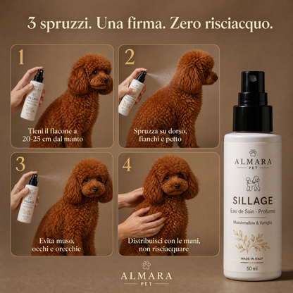 Almara sillage — feature callout